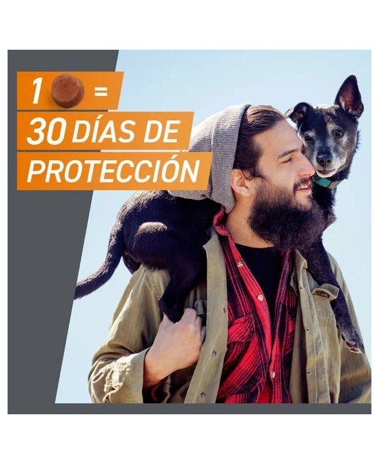 FrontPro antiparasitario perros 10 a 25 kg 3 comprimidos masticables contra pulgas y garrapatas