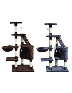 SINU CAT TREE GRIS 55X40X120CM