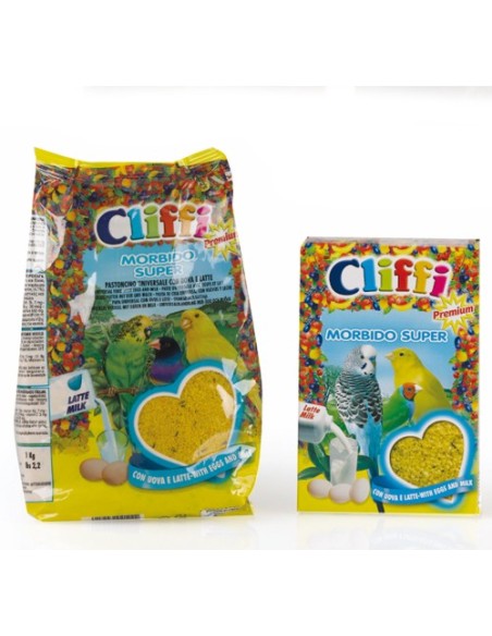 Cliffi Morbido Super 300G Alimento Completo para Periquitos Nutrición Saludable