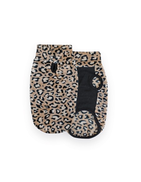 Jersey Polar MI&DOG Animal Print T35 para Perros Pequeños y Medianos