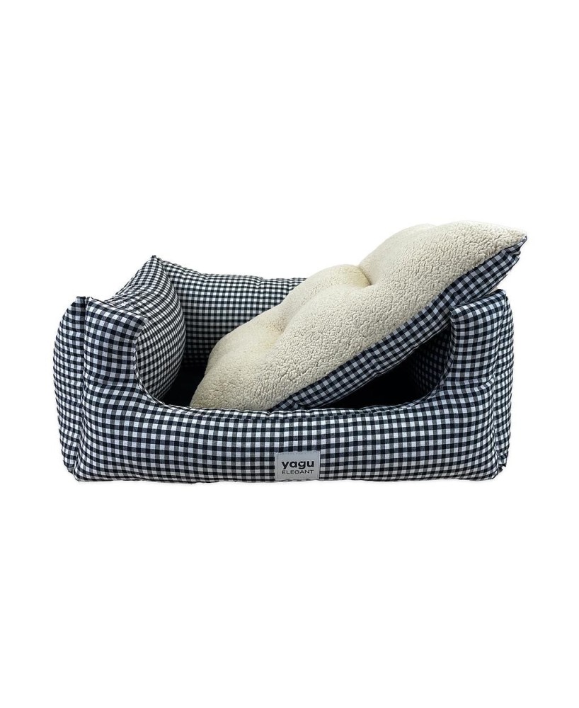 YAGU CUNA CONFORT VICHY NEGRO T2