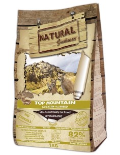 Receta Cat Top Mountain NG 2KG | Alimento Premium Sin Cereales para Gatos Sensibles
