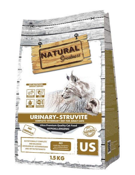 Vet Diet Urinary Struvite NG Cat 1.5kg - Alimento para gatos con cálculos urinarios
