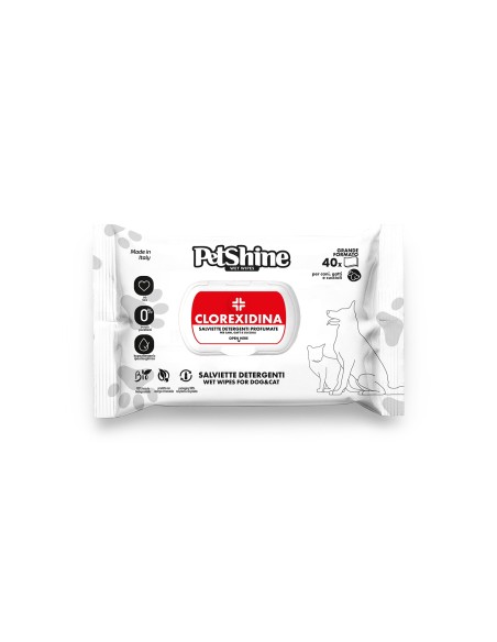 TOALLITAS HIGIENE PERRO/GATO CLOREXIDINA