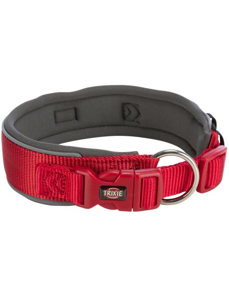 PREMIUM COLLAR EXTRA ANCHO M-L ROJO