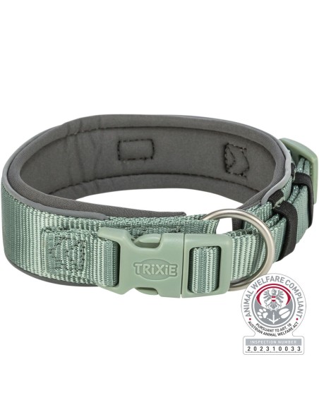 PREMIUM COLLAR EXTRA ANCHO XS-S SALVIA