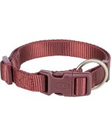 COLLAR PREMIUM XS-S 22-35CM/10MM SANGRIA