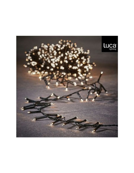 Luces LED Clásicas L1100CM Blanca 8 Funciones Iluminación Decorativa Interior Exterior