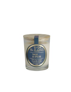 VELA VASO PEQUEÑO PERFUMADA N 12 SAGE & SPICES 5.6X7.5CM
