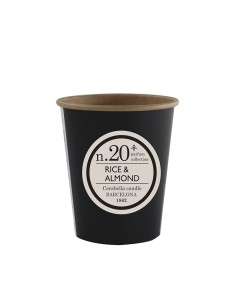 RECAMBIO VELA VASO PERFUMADA N 20 RICE & ALMOND 8X9.3CM