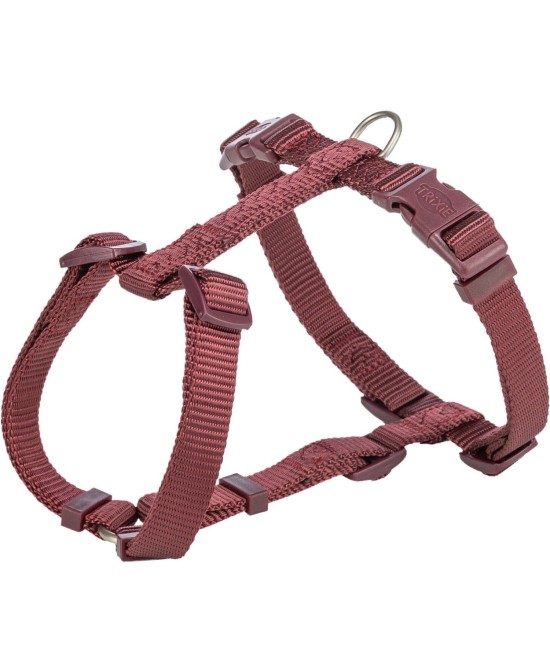 Arnés Premium S-M Sangría para Perros Pequeños y Medianos  Cómodo, Seguro y Elegante