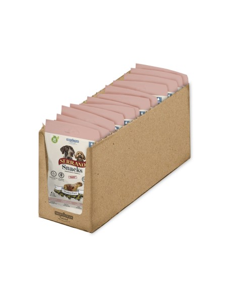 Serrano Snack de Pavo 100g  Snack Natural, Rico en Proteínas y Bajo en Grasas para Perros