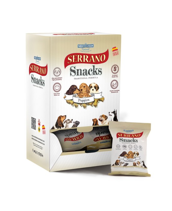 Serrano Snack 100g para Cachorros | Natural, Nutritivo y Ideal para Adiestramiento