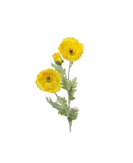 AMAPOLA ARTIFICIAL  EN VARA 21X9X106CM
