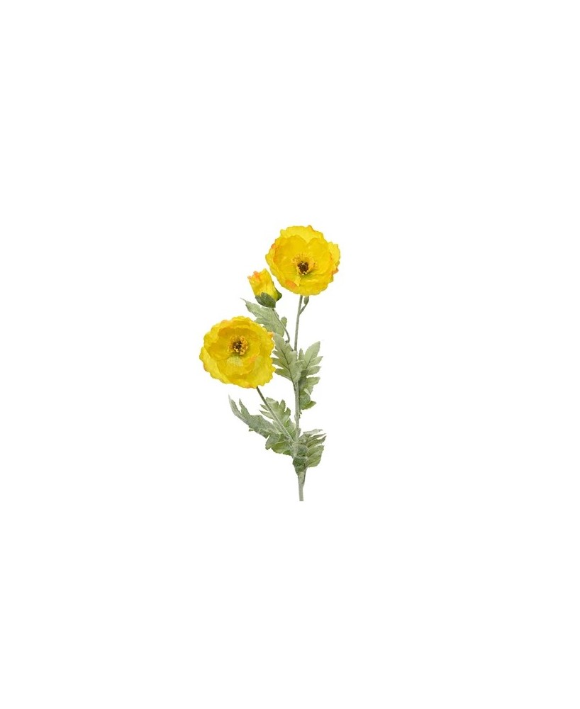 AMAPOLA ARTIFICIAL  EN VARA 21X9X106CM