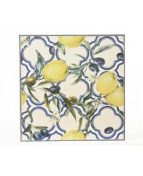 MESA BISTRO SORRENTO AZUL 58X58X76CM