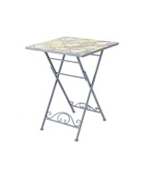 MESA BISTRO SORRENTO AZUL 58X58X76CM