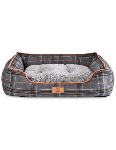 Cuna Premier Dog Gentleman SQ 75x58x17 para Perros Medianos Cama Elegante y Confortable
