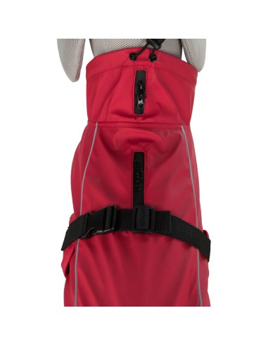 Impermeable VIMY XS Rojo para Perros Pequeños y Medianos Abrigo Resistente al Agua
