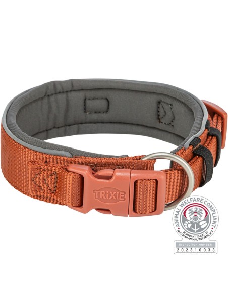 PREMIUM COLLAR EXTRA ANCHO XS-S OXIDO