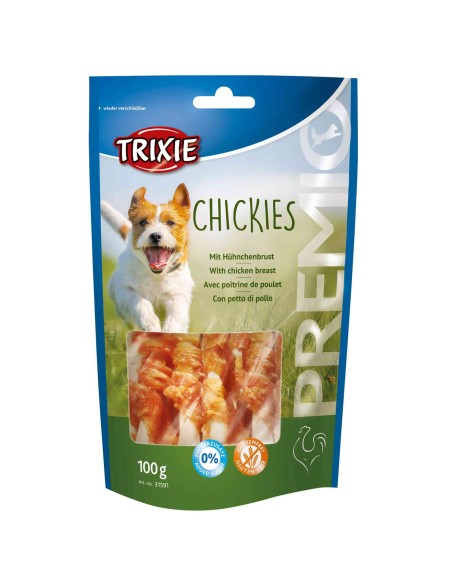 Set de Snack Premio Chickies 9GR para Perros y Gatos | Snack Saludable y Crujiente