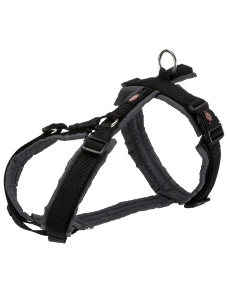 Arnés Trekking XL Negro para perros grandes cómodo y resistente