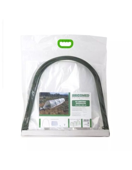 Kit Minitúnel Invernadero 1.5x5M | Protección Eficiente para Cultivos y Plantas