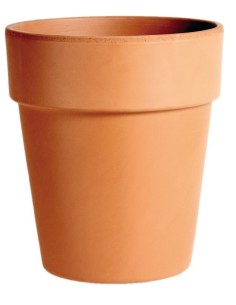 Maceta Alta Terracota 35 cm | Elegancia y Durabilidad para Jardín e Interior