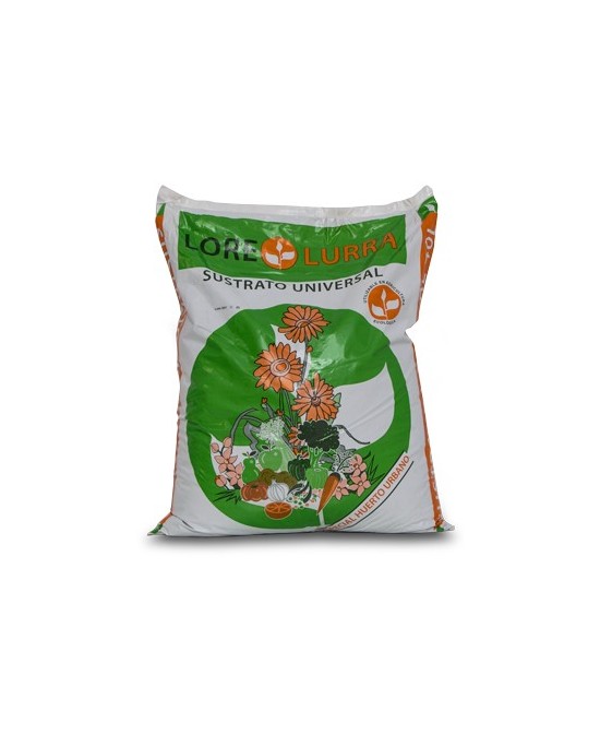 Sustrato Lorelurraa Universal 40L  Nutrientes y Drenaje Ideal para Plantas de Interior y Exterior

