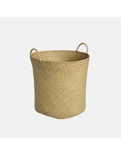 Basket Nanning Natural 30x27 cm  Cesta Artesanal y Ecológica | Endanea Garden

