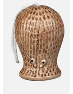 Maceta Tillandsias Pulpo Marrón 11x13 cm  Diseño Único para Tillandsias | Endanea Garden