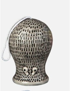 Maceta Tillandsias Pulpo Negro 7x11cm  Diseño Original y Natural