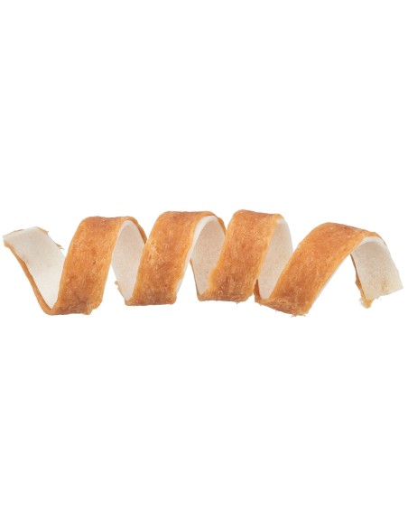 Dental Fun Espiral Masticable de Pato a Granel  Snack Dental Natural para Perros