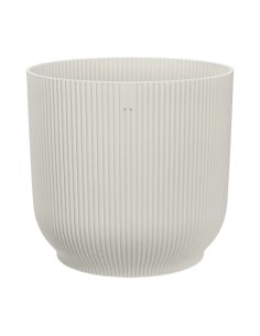 Maceta Vibes Fold Round Mini 16 cm Blanco | Elegante Decoración para Plantas Pequeñas

