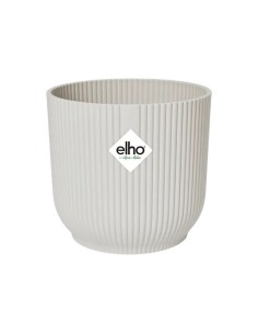 Maceta Vibes Fold Round Mini 30 cm Blanco  Elegancia Moderna para Plantas | Endanea Garden

