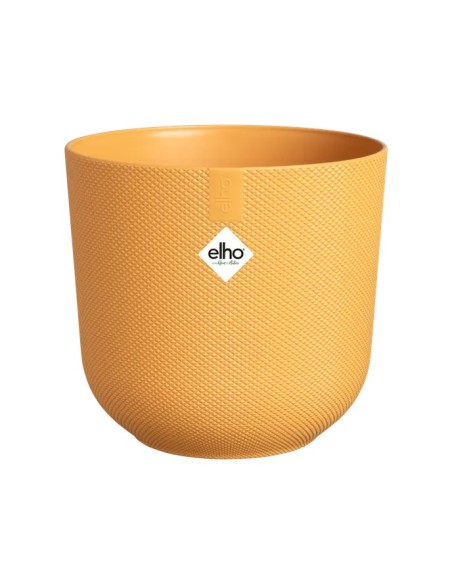 Maceta Jazz 23 cm Amarilla  Decoración Moderna para Hogar y Jardín