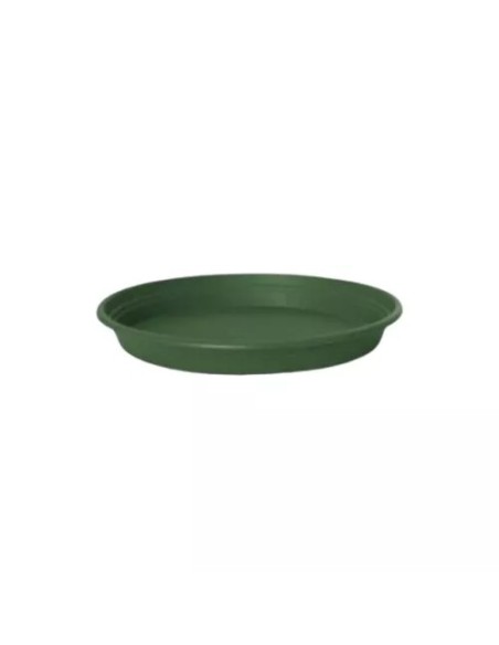 Plato Redondo Universal 32cm Verde  Soporte resistente y funcional para macetas