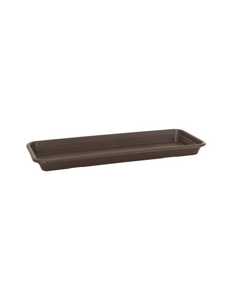 Plato Rectangular Universal 40cm Marrón | Resistente y Versátil para Exteriores
