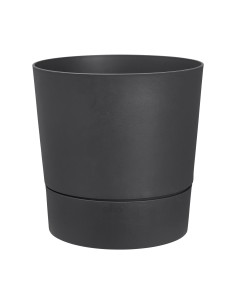 Maceta ROUND 35CM Charcoal Grey | Elegante y Duradera para Interior y Exterior | Endanea Garden