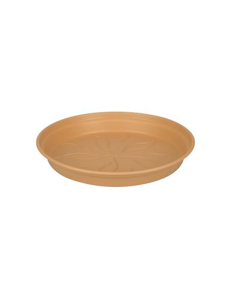 Plato G.B. 10CM TERRA | Plato Terracota para Macetas | Protección de Superficies | Endanea Garden