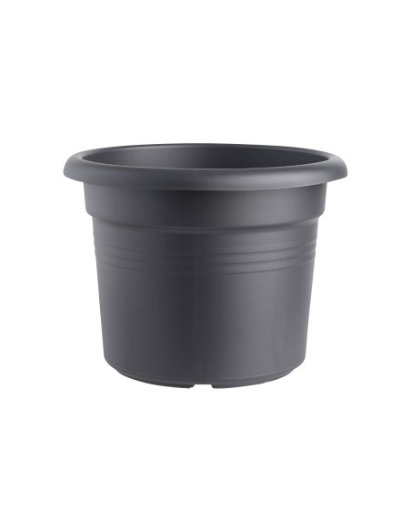 Maceta G.B. Cilindro 55 cm Negro | Diseño Moderno para Jardín y Terraza | Endanea Garden