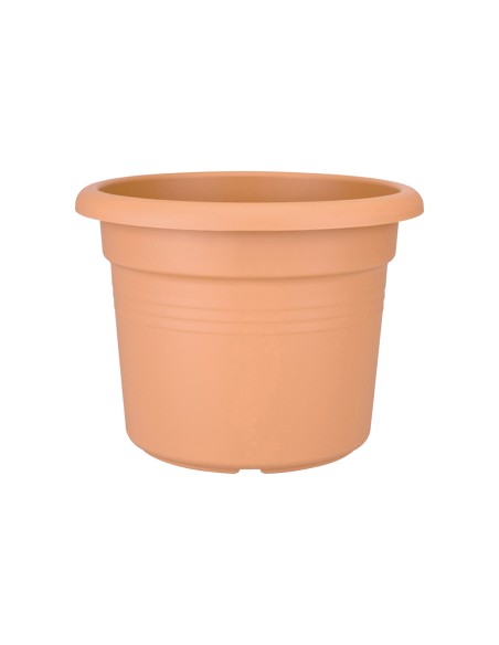 Maceta Cilíndrica 65 cm Terracota para Interior y Exterior | ENDANEA GARDEN