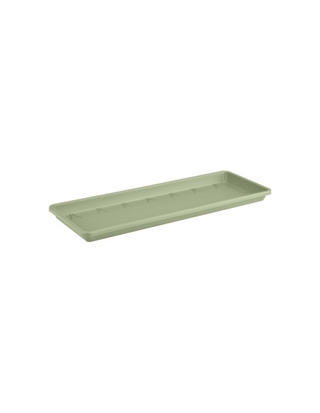 Plato Barcelona 40 cm Pistacho Verde  Resistente y Moderno para Macetas
