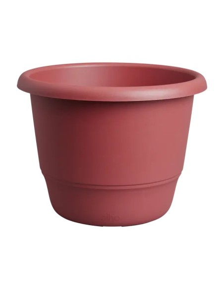 Maceta Redonda Amiga Rojo Teatro 30 cm | Elegante y Resistente | Endanea Garden