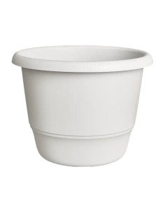 Maceta Redonda Amiga Blanco Sedoso 40cm  Elegancia y Resistencia | Endanea Garden

