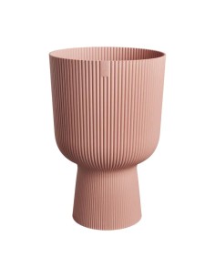 Maceta Vibes Fold Copa Rosa Claro 30CM | Diseño Moderno y Elegante para Tu Hogar y Jardín

