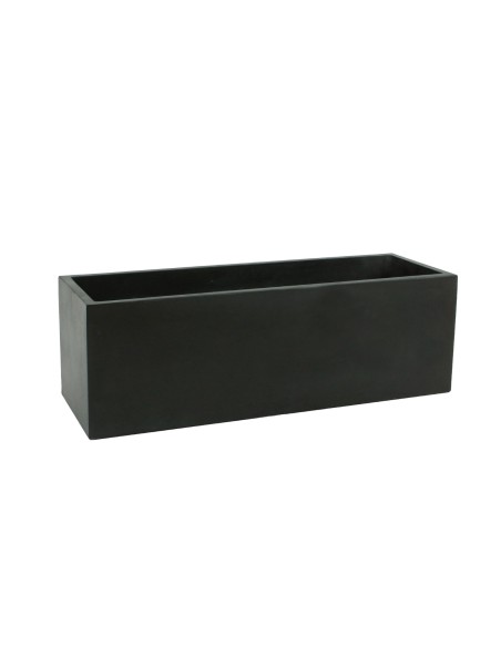 Jardinera Caja Baja 80cm Antracita  Elegancia y Durabilidad para Jardines y Terrazas | Endanea Garden


