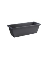 Jardinera Barna XL 60 cm Antracita | Maceta de Gran Capacidad para Exteriores e Interiores | Endanea Garden